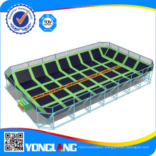 High Quality Large Indoor Trampoline with Dodgeball for Kid